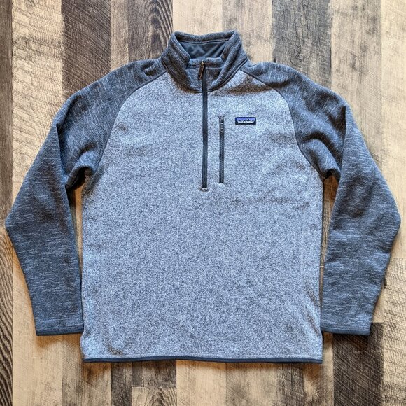 Patagonia Better Sweater ¼-Zip Fleece Large Gray - Picture 2 of 7